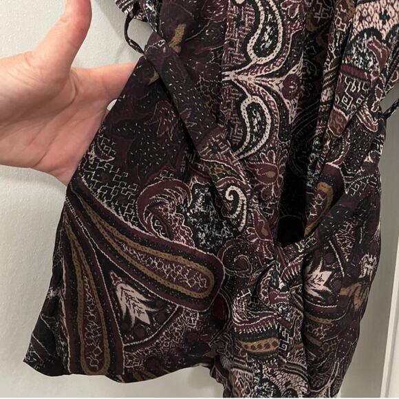 ALLSAINTS Reid Scarf Playsuit Size 0 - Picture 10 of 16